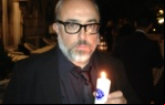 El director de cine Álex de la Iglesia "enciende la llama".