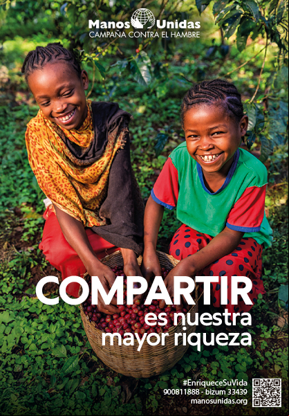 Manos Unidas ONG - Campaña 2025 - Compartir es nuestra mayor riqueza