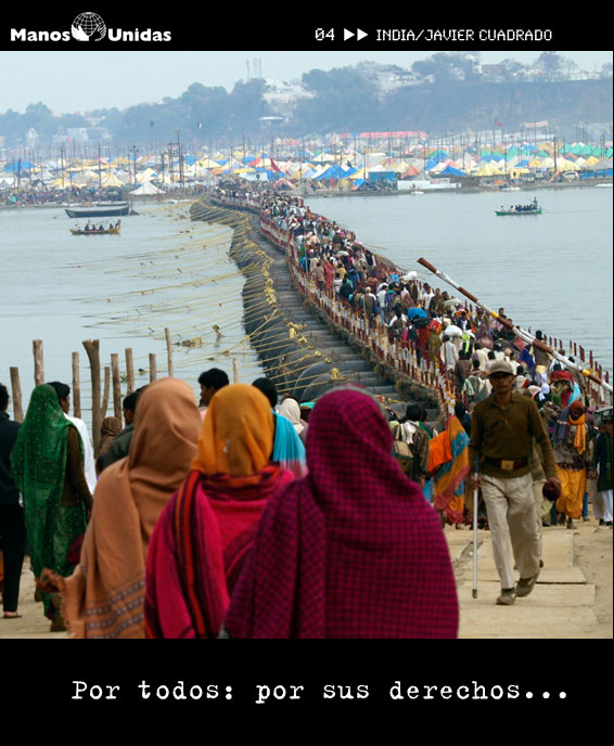 Y tú, ¿por qué ayunas? Por todos: por sus derechos... Manos Unidas Manos Unidas_Ayuno Voluntario_ Foto:Javier Cuadrado/India