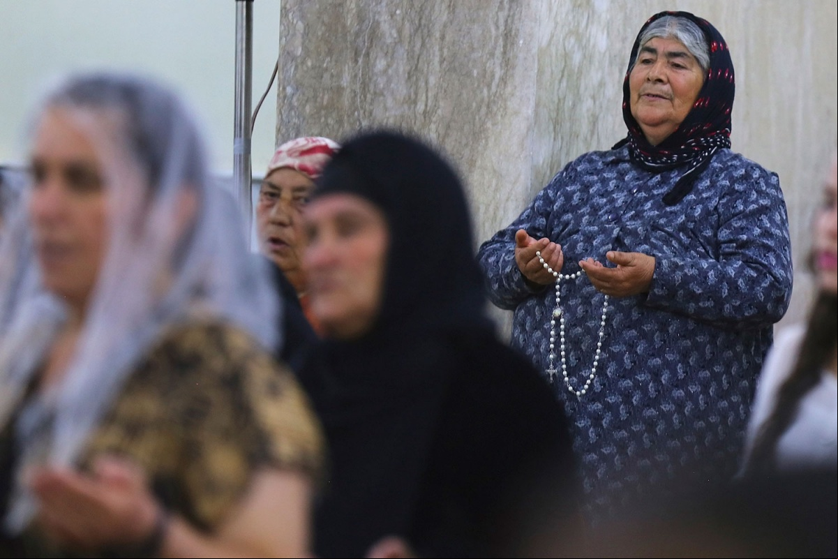 Cristianos en Irak. Foto:Reuters/Stringer