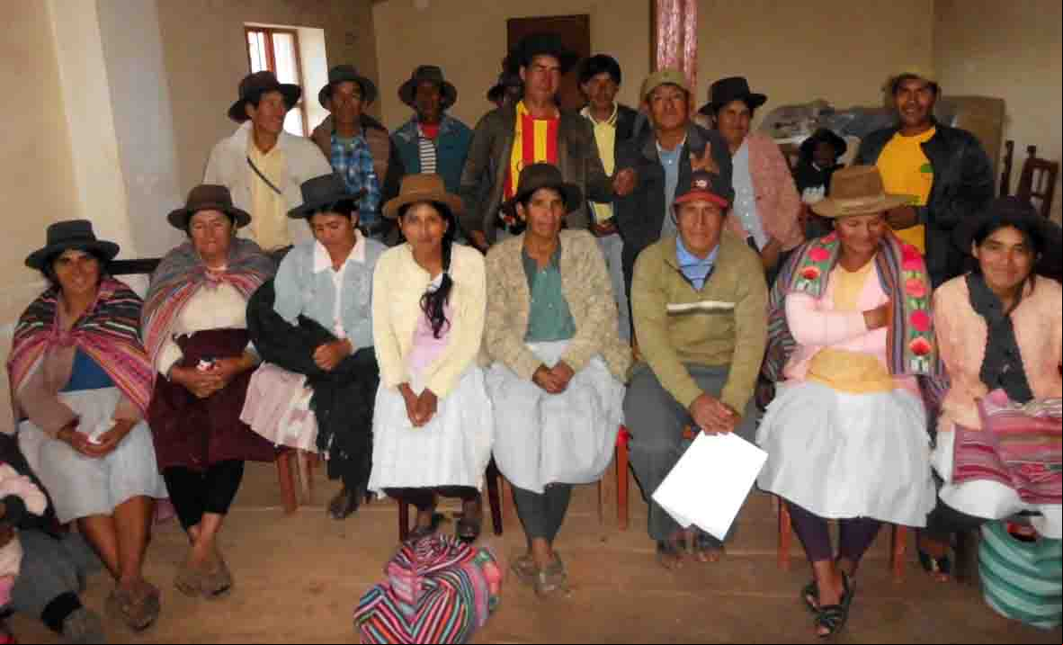 Mujeres ayacuchanas beneficiarias de este proyecto de Manos Unidas y la Junta de Andalucía- Foto SER Perú/Manos Unidas