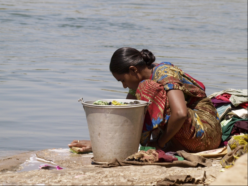 Mujer y cambio Climático India_ Foto:  Javier Cuadrado