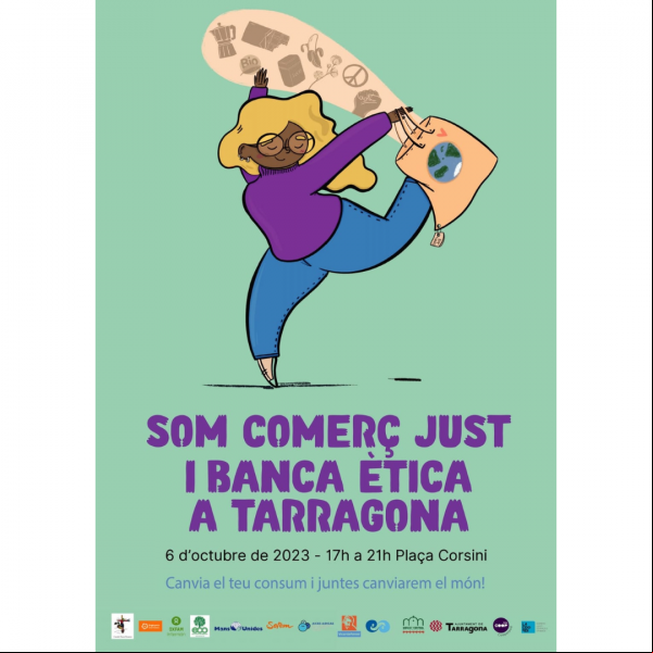 Cartell Festa Comerç Just 2023