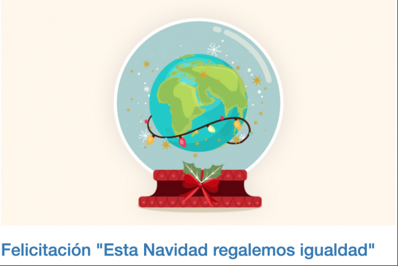 Felicitaciones Navidad Empresas – Esta navidad regalemos igualdad