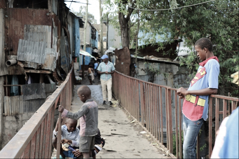 Slum. Mukuru, Kenia. Foto: Manos Unidas/Marta Carreño