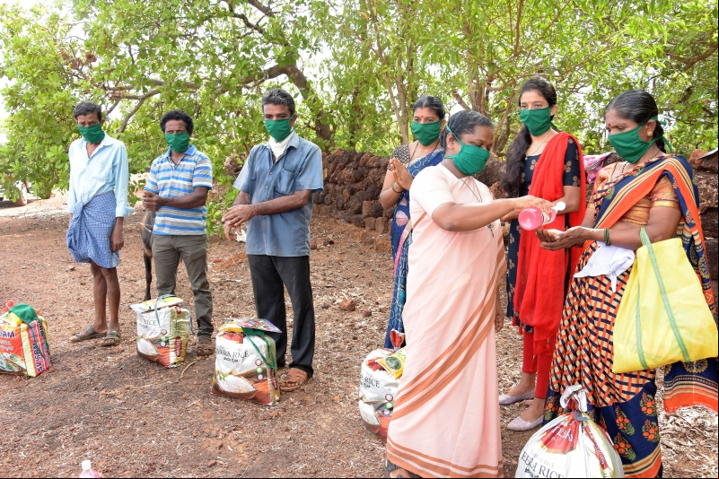 Proyectos de emergencia contra el coronavirus en India  (Foto ilustrativa: India | Manos Unidas)