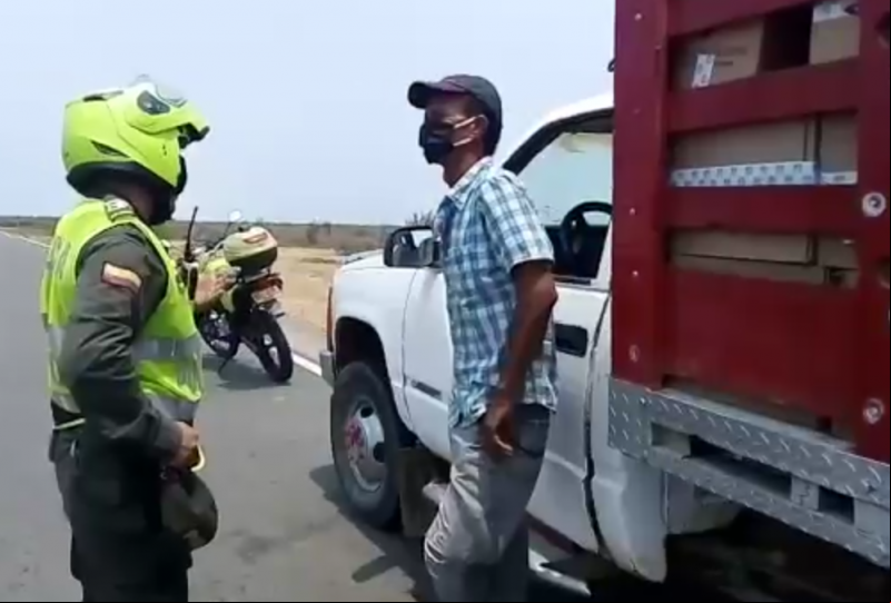 Colombia - Pueblo wayú - Foto FUCAI - Entrega de alimentos emergencia coronavirus