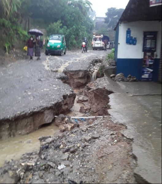 Cobán, Guatemala - Huracán y tormenta tropical Eta