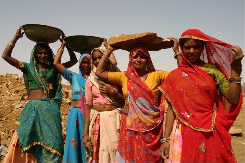Mujeres campesinas en la India (Javier Fernández | Manos Unidas)