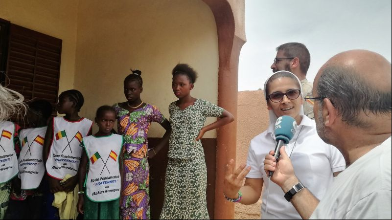 Hermana Janeth Aguirre, misionera en Mali. Foto/Onda Cero
