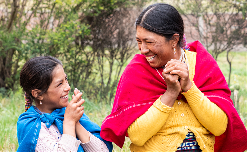 Mujeres de Ecuador, beneficiarias del Convenio AECID-Manos Unidas. Fotografía: Josep Vecino