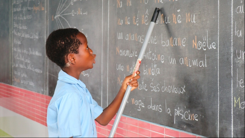 Proyecto educativo de Manos Unidas en Benin. Fotografía: Iciar de la Peña
