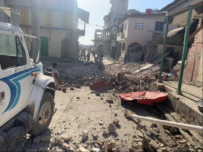 Terremoto en Haití. Foto: Manos Unidas