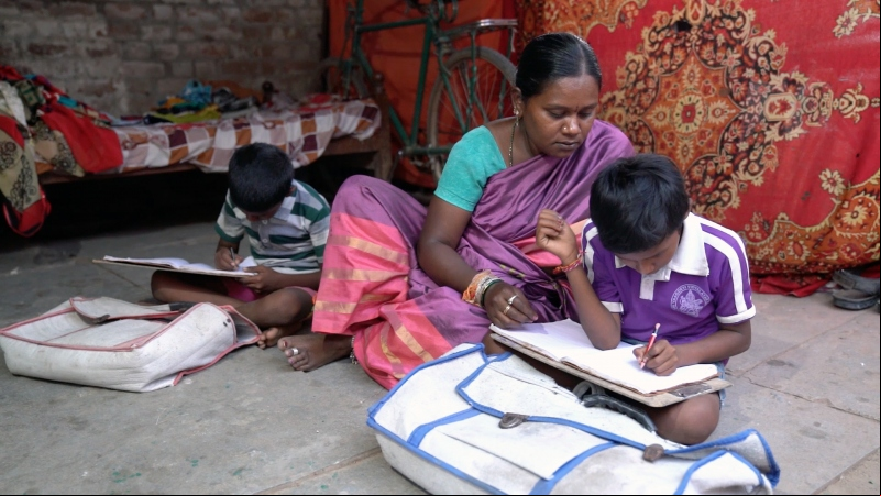 Sandhya Viudas en India Faso. Foto: Manos Unidas
