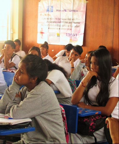 Prevención de la violencia contra la mujer en Ecuador - Manos Unidas