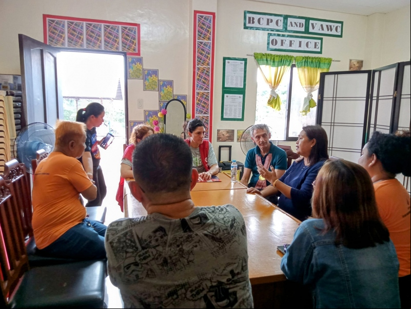 Visita de la AECID al Convenio de Filipinas. Foto: Manos Unidas