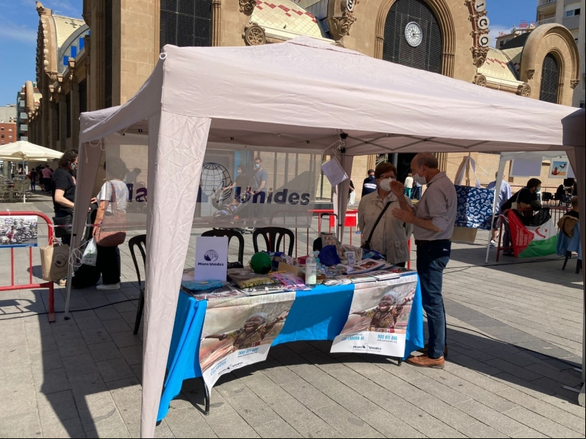 Participación de Manos Unidas en la Fiesta del Comercio Justo y la Banca Ética