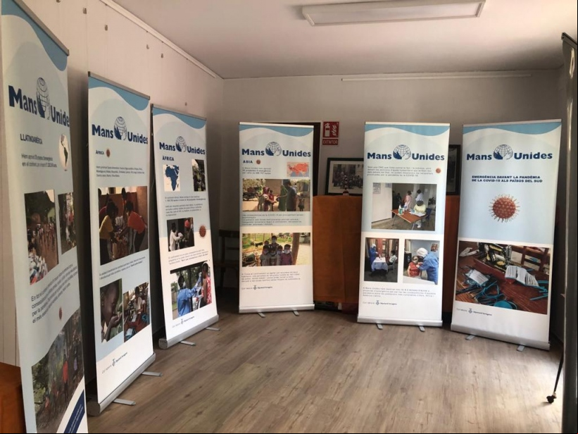 Exposición "Emergència pandèmia Covid-19 als països del Sud"