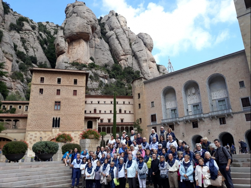 Encuentro en Montserrat para celebrar los 60 años de Manos Unidas