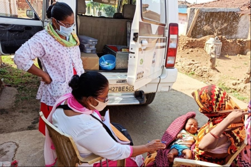 Atención Sanitaria en India. Foto: Manos Unidas ONG 