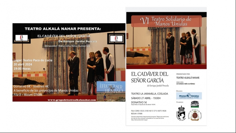 Carteles anunciadores del evento