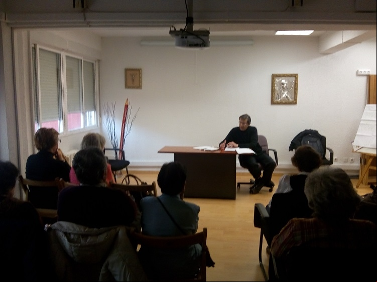 Charla de Jose Juan Fresnillo sobre el Sinodo de la Amazonia en Manos Unidas Madrid 