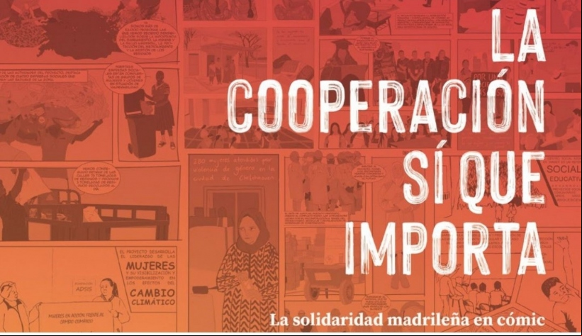 Un proyecto de Manos Unidas en el Cómic editado por la Red de ONGD de Madrid 