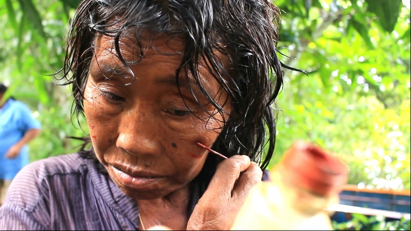 Mujer indígena de la Orinoquia colombiana