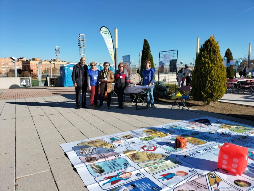Voluntarios de Manos Unidas Madrid en la Fiesta de la Infancia de Alcobendas 2023
