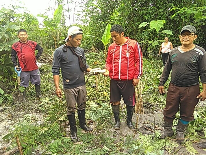 Derrame de petróleo en Ecuador - Foto CAAAP