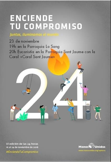 Parroquia de La Sang. Mallorca. 24horas Manos Unidas