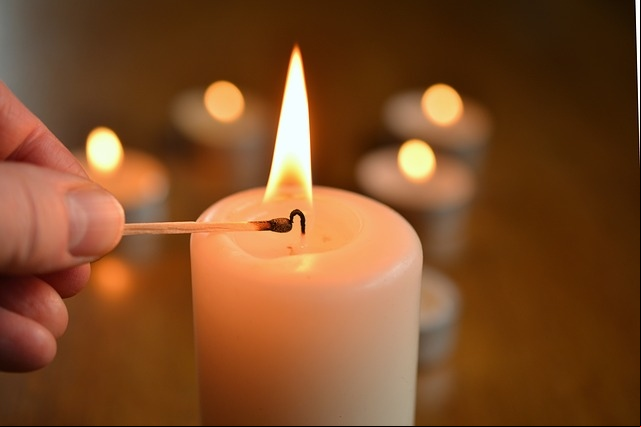 Encendido de velas