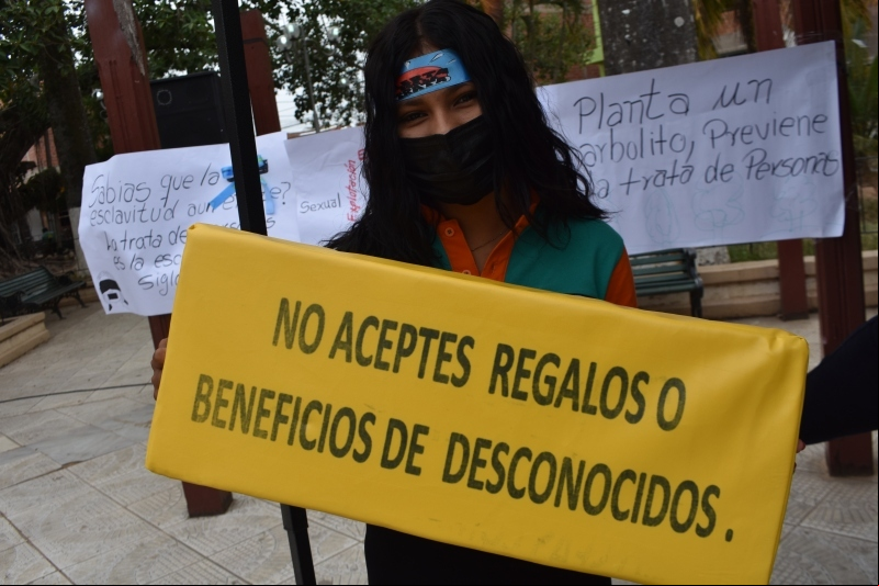Manos Unidas ONG - Día Mundial contra la Trata de Personas 2024 (30 de julio) - Imagen: CECASEM | Bolivia