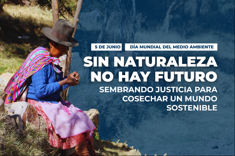 Sembrando justicia para cosechar un mundo sostenible. Fotografía: Iciar de la Peña