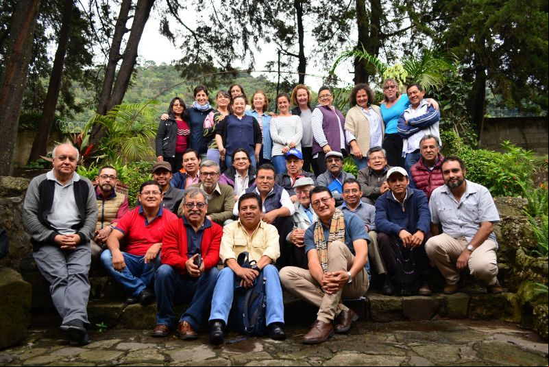 Foto de Grupo del Encuentro de Socios locales de Manos Unidas en Guatemala. FOTO Diria Berna