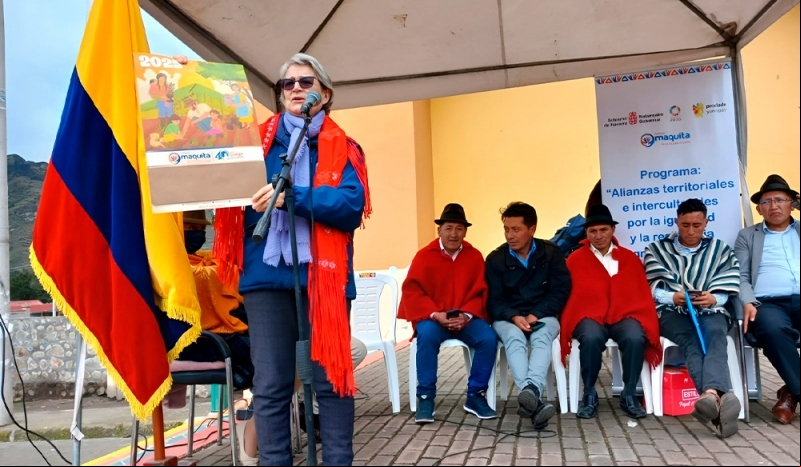 Ecuador herido: voces de un pueblo que transita entre la desesperanza y la lucha por la justicia. Fotografía: Fundación Maquita