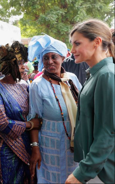 Reina Leticia en Senegal