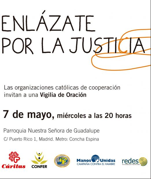 Vigilia de oración "Enlázate por la Justicia"