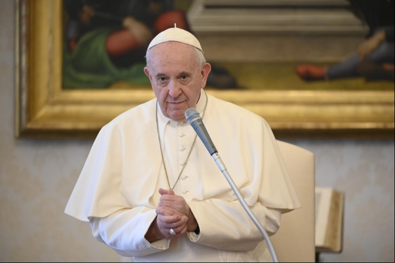Jornada Oración por la Humanidad. Papa Francisco. Foto: Servicio Fotografico Vaticano