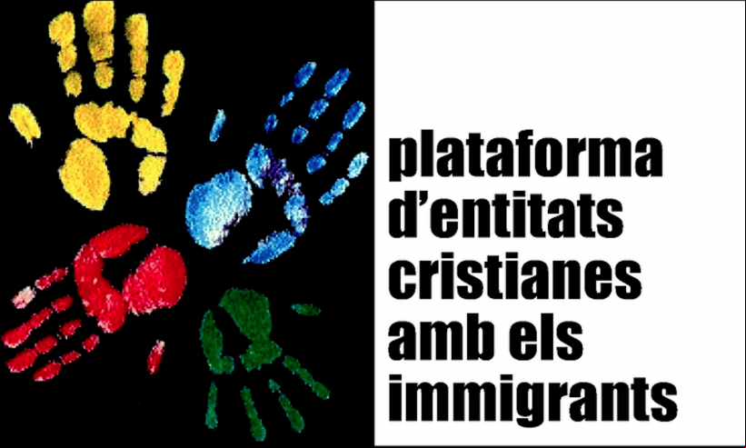 Logo de la Plataforma de Entidades Cristianas con los Inmigrantes