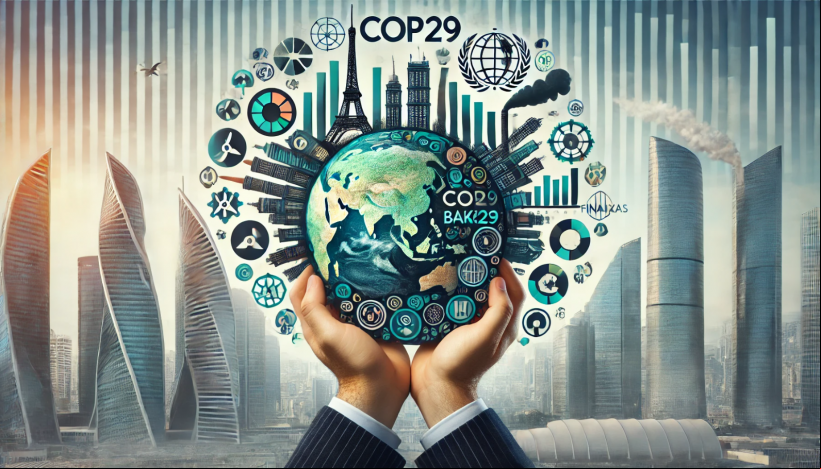 Imagen ilustrativa de la COP29 de Bakú | Generada por IA