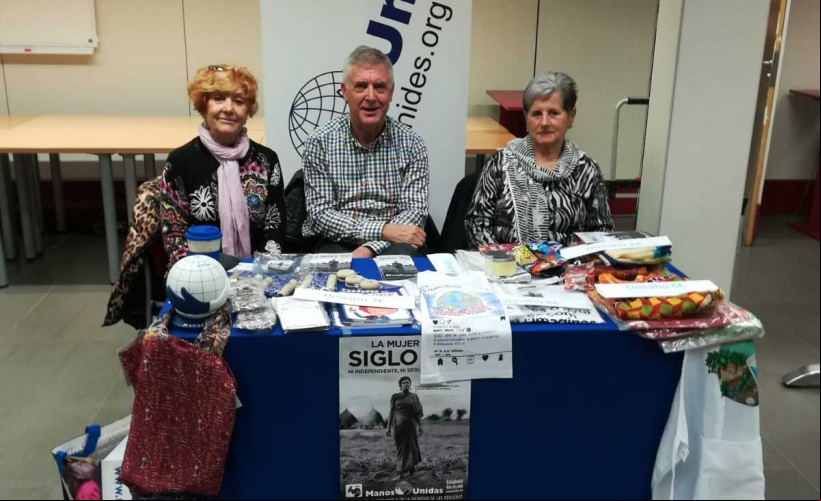 Manos Unidas participa en el Mercadillo solidario del ICAB
