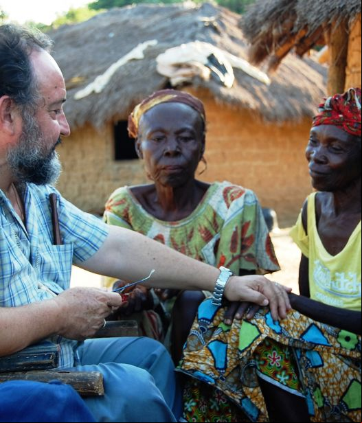 Monseñor Aguirre, obispo de Bangassou