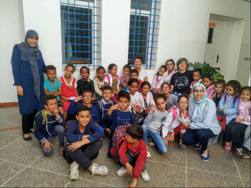 Centro Baraka, en la localidad marroquí de Nador, lugar del Viaje de Formación en el que ha participado Manos Unidas Valencia