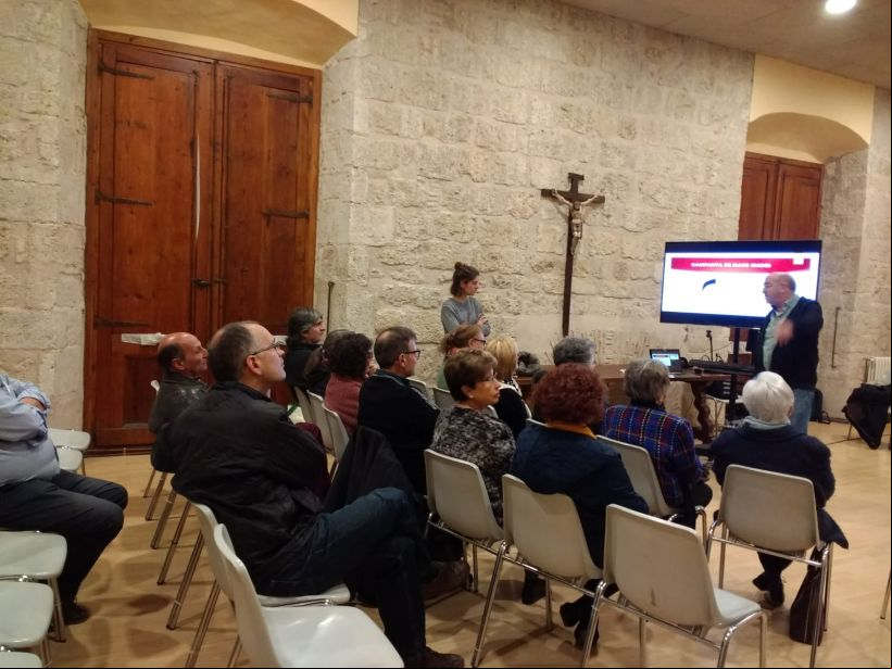 Encuentro con voluntarios en Sant Cugat