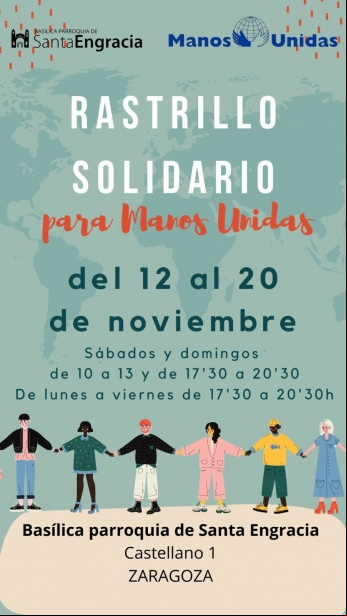 Rastrillo Solidario para Manos Unidas