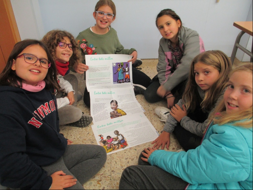 Talleres gratuitos en las escuelas de Hospitalet y Barcelona 