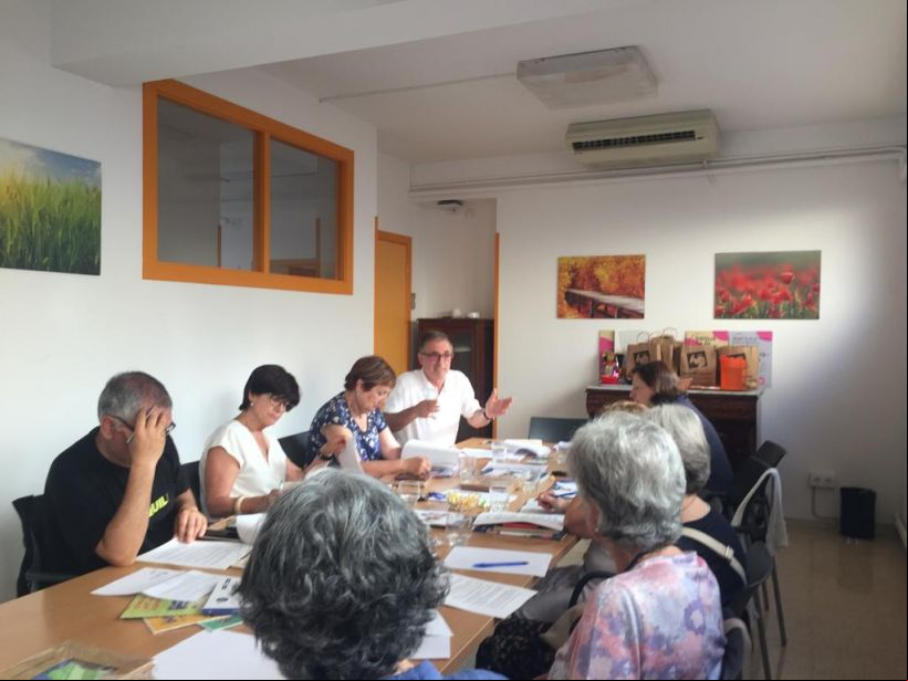 Reunión de fin de curso de los responsables comarcales 