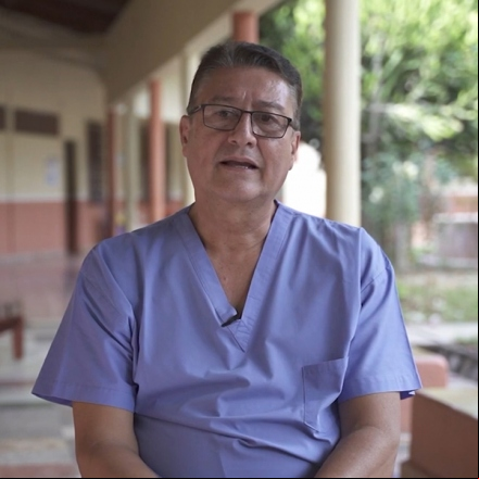 Carlos Arriola, socio local de Manos Unidas en Guatemala