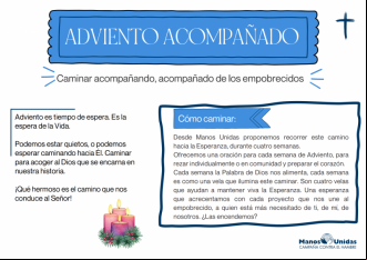 Adviento Acompañado. Caminar acompañando, acompañado de los empobrecidos